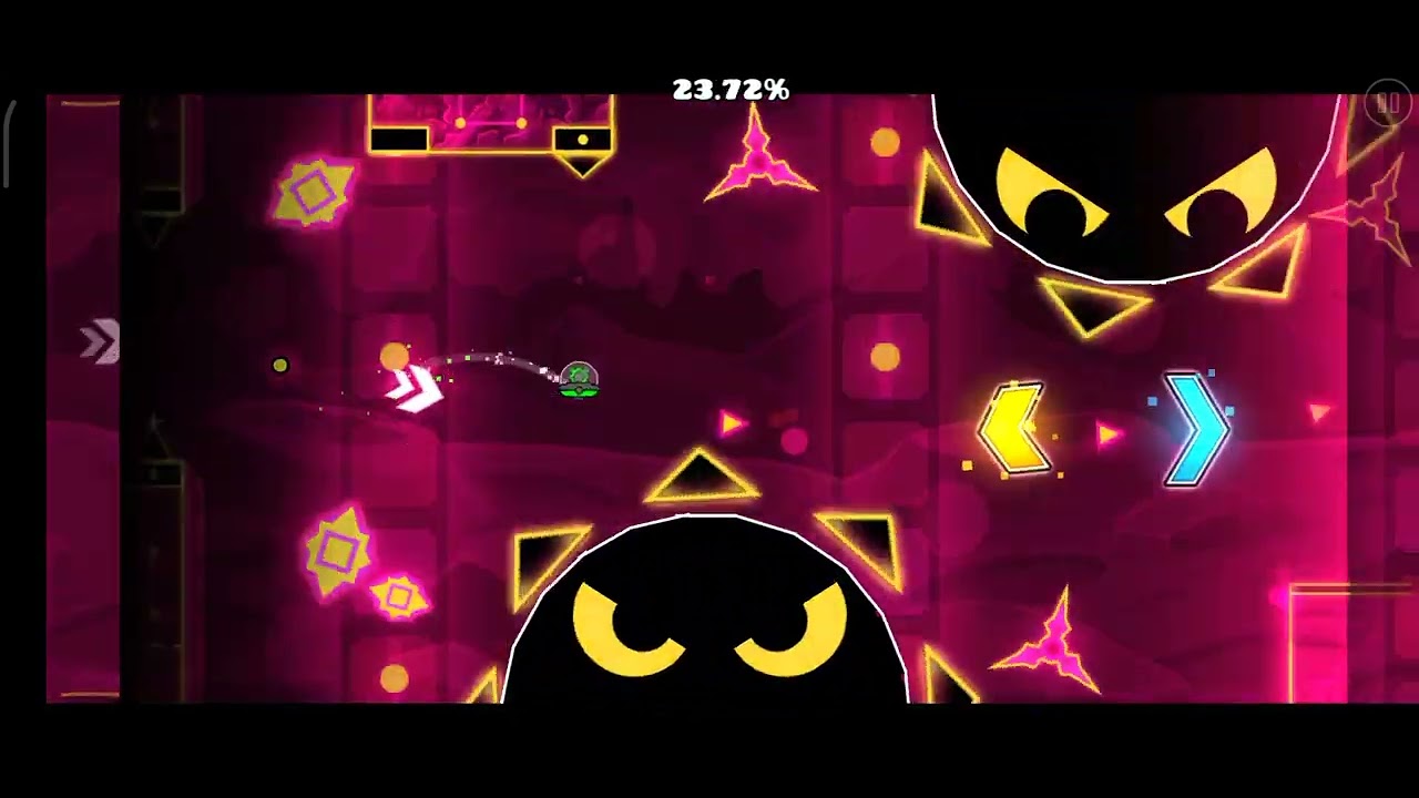 mi segundo gameplay de geometry dash - YouTube