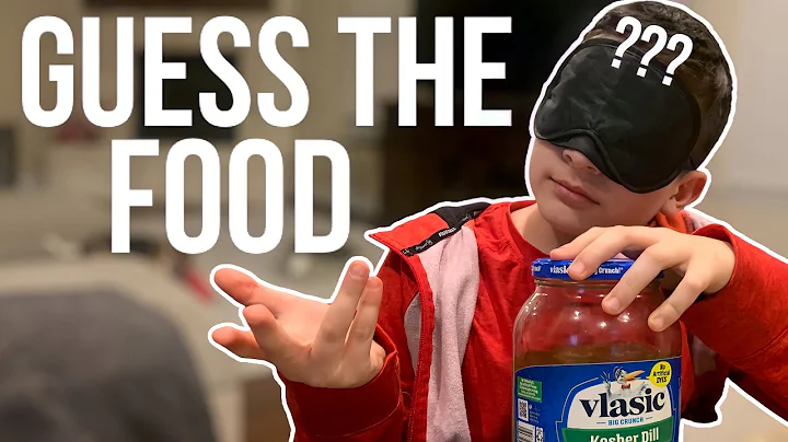 GUESS THE FOOD FOR $1,000!! | Joseph Browning