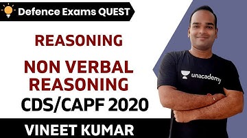 Non Verbal (Part-2)| Reasoning | Target CDS/CAPF/NDA/AFCAT 2020-2021