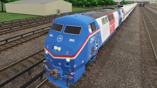 Roblox l Empire Corridor Train Sim - Metro North America #250 P32AC-DM Croton-Harmon → Yonkers
