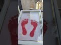foot print preserve at frame #best #memories #explore #love #gift #foot #print #frame #short