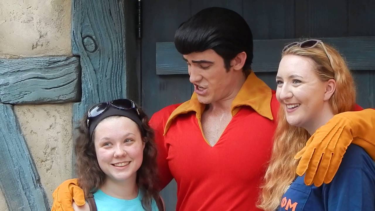 GASTON gets mistaken for Prince Eric Disney World Magic Kingdom