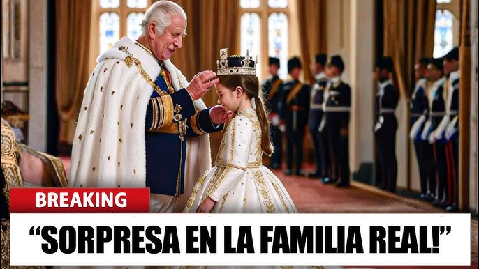 Princess Charlotte Receives Rare Royal Title from King Charles During State Banquet in France - YouTube