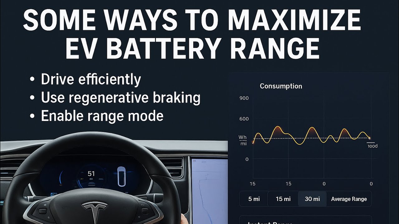 Some ways you can maximize your range in your EV and this does work for me 100% Check it out & see.￼
