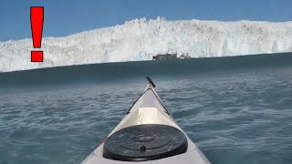 TOP 5 GLACIER WAVES - caught on video