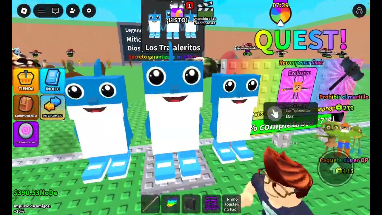 Jugando con mi hermano Iani NO ROBAR LOS BRAINROTS EN ROBLOX USUARIOS:Sharalexa215 - Iani