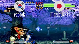 FT5 @samsho4: rapaelz (KR) vs Mazda_RX8 (JP) [Samurai Shodown IV