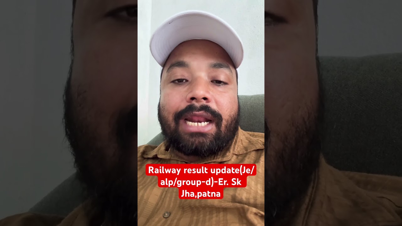 🚨 Railway Result Update | RRB JE & RRB ALP Result | Group-d Result Latest News 🚨 | Er. S K Jha Sir