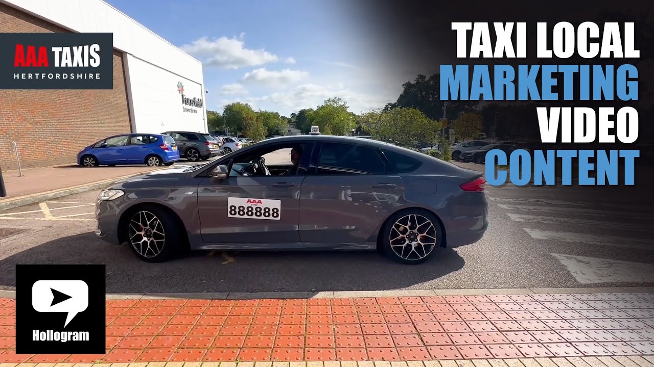 Taxi Local Marketing Video Content - AAA Taxis - Taxi Advert