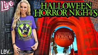 🔴LIVE: Live From Halloween Horror Nights | Universal Studios Livestream| Orlando LIVE