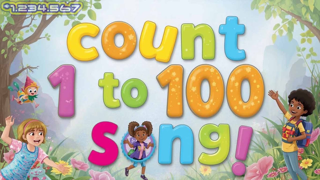 1 to 100 counting for kids | Numbers Song 1-100 | Counting from 1 to ...