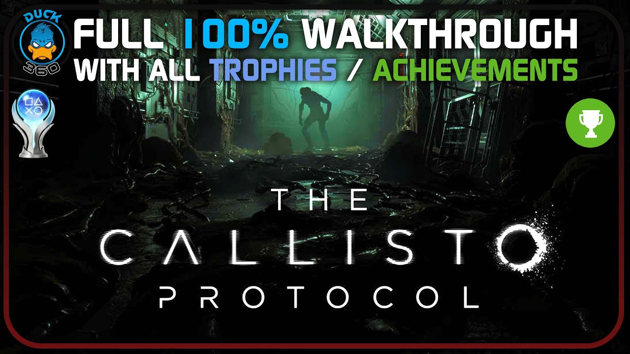 Platinum Trophy Service - The Callisto Protocol + All DLC - 100