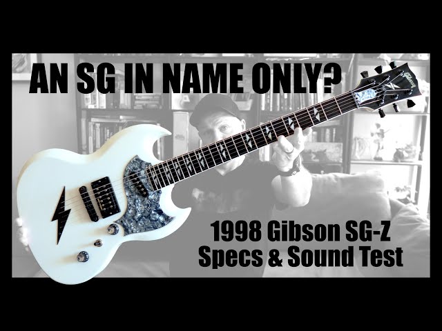福袋安いいね半額ストア SG-Z Gibson 1998 The is ever SG's weirder the of one ギター
