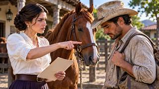 SHE FIRED THE RANCH HAND FOR NOT HAVING A DEGREE... UNTIL THE HORSE TAUGHT HER THE TRUTH 😭❤️