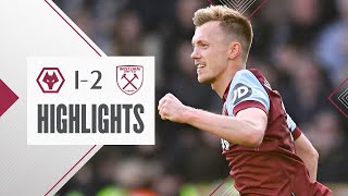 Wolves 1-2 West Ham | Ward-Prowse Scores From Corner To Give Hammers Win | Premier League Highlights