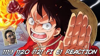One Piece Episodes 1119 1120 1121 1122 and Fishman Island Remaster Episode 1 LIVE REACTION