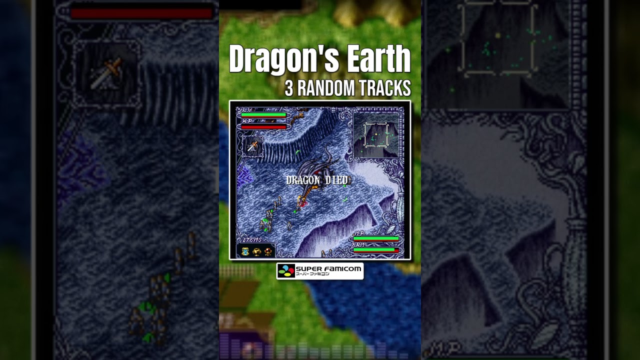 Dragon's Earth [SNES / SFC] | 3 Random Tracks (Shorts) - YouTube