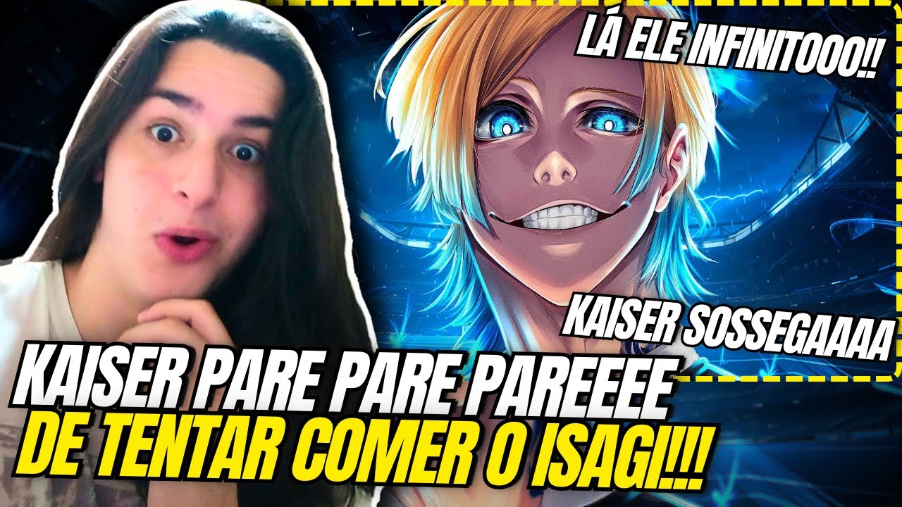 REAGINDO a O ESCOLHIDO - MICHAEL KAISER | BLXCK | BLUE LOCK