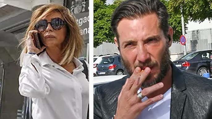 First images of María Patiño in court by Antonio David Flores and her lawyer - YouTube