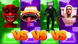 Talking Juan Exe Vs Car Eater Vs Camera Man Vs Skibidi Toilet Eater