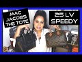 Louis Vuitton Speedy 25 vs The Tote Leather Mini [Marc Jacobs]