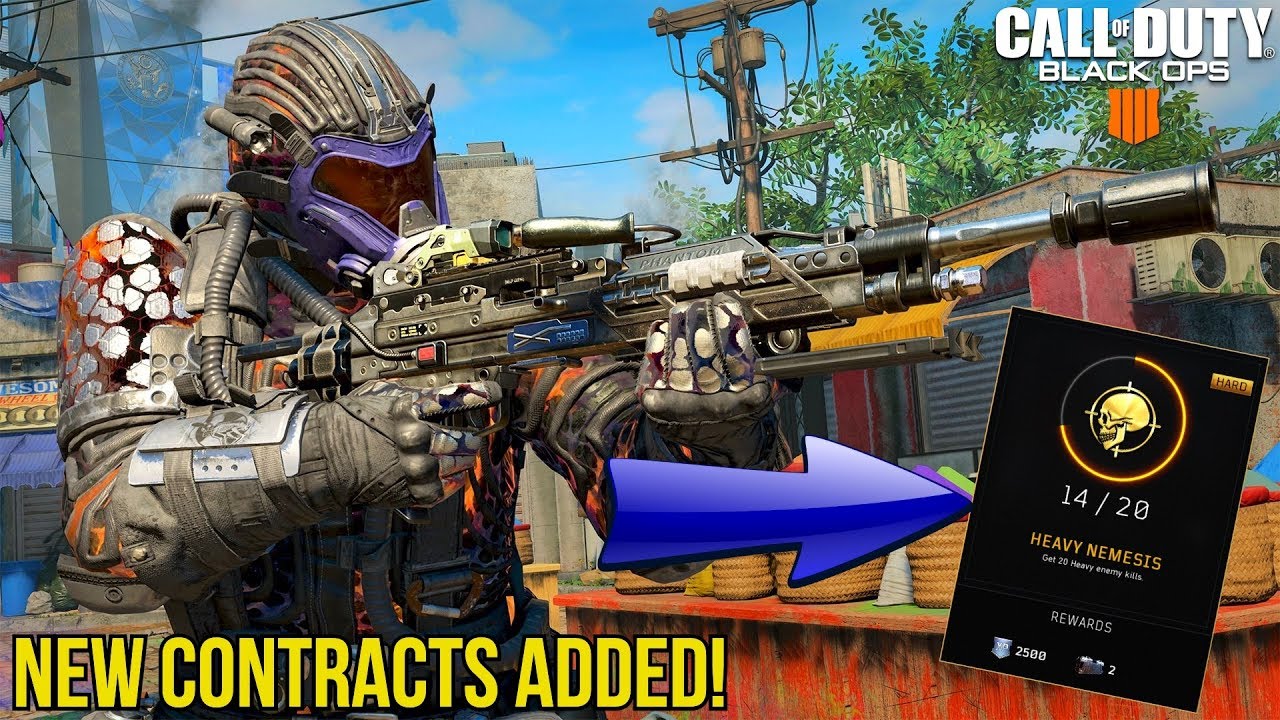 Contracts FINALLY Added To Black Ops 4! (How Do They Work?) - 