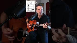 The Rush guitar intro Geddy Lee wrote(fly by night w/ chords and tab) #shorts