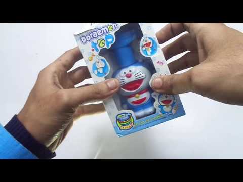 Doraemon Spinning Top TOY , Multi color lighting flash.