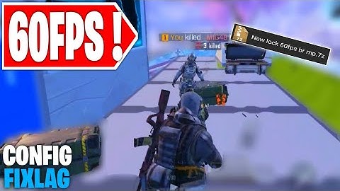 CONFG FOR COD MOBILE | FIX LAGS LOCK 60FPS BR/MP | 2021 [Nikto COD]