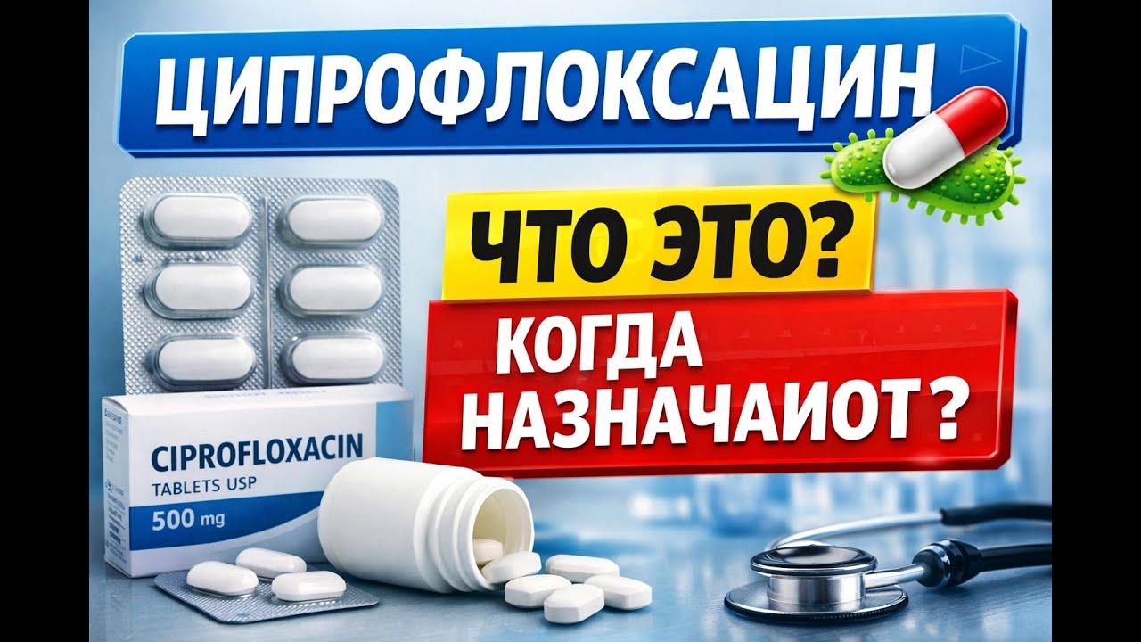 Ципрофлоксацин — инструкция по применению, что это за антибиотик и когда его назначают
