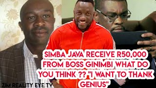 Celebrity Passion Java brother Simbarashe Java speaks Boss Ginimbi helps mi With R50.000 What do you Think ? Profile
