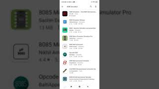 SRIST_DETCE_4th Sem_Virtual Lab of MP_How to use 8085 simulator on Android Phone
