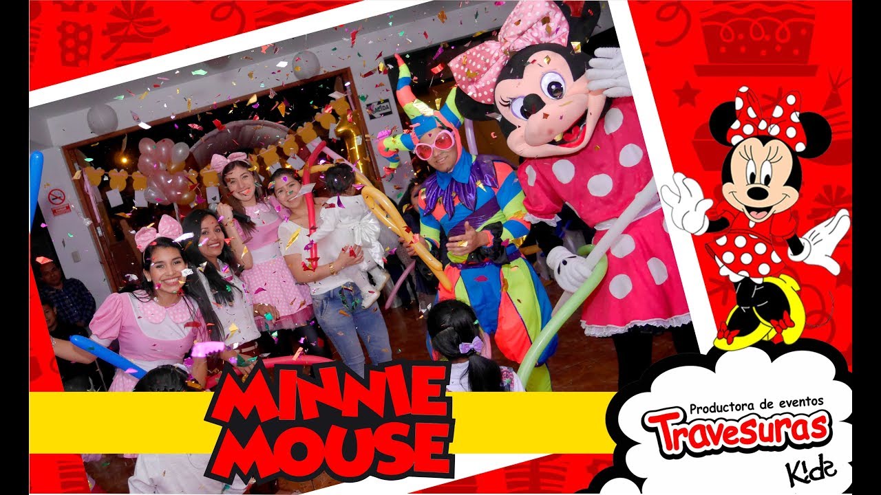 Show Minnie Mouse Rosada - Shows Infantiles - Travesuras Kids