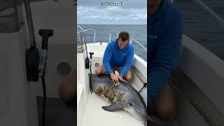 Dolphin Rescue From Fishing Net Created By A.i.