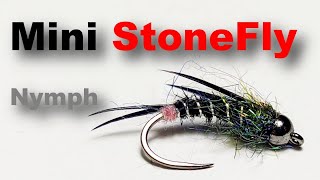 Mini Stone Fly Nymph Tying Tutorial | Dry Fly for Trout & Grayling