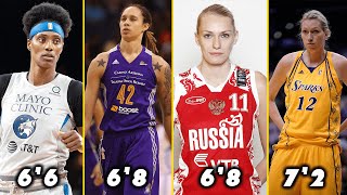 12 Tallest Female Basketball Players in WNBA History