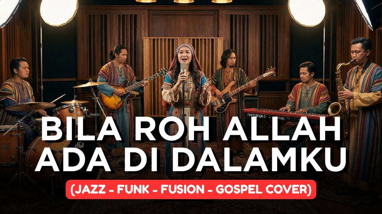 BILA ROH ALLAH ADA DI DALAMKU | JAZZ-FUNK-FUSION-GOSPEL COVER - YouTube