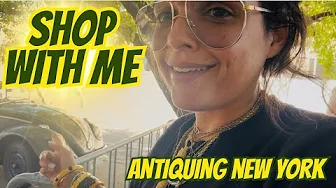 “Feels Like A Sign”| SHOP WITH ME | NEW YORK ANTIQUE MALL FINDS | THRIFTING | VINTAGE RESALE 