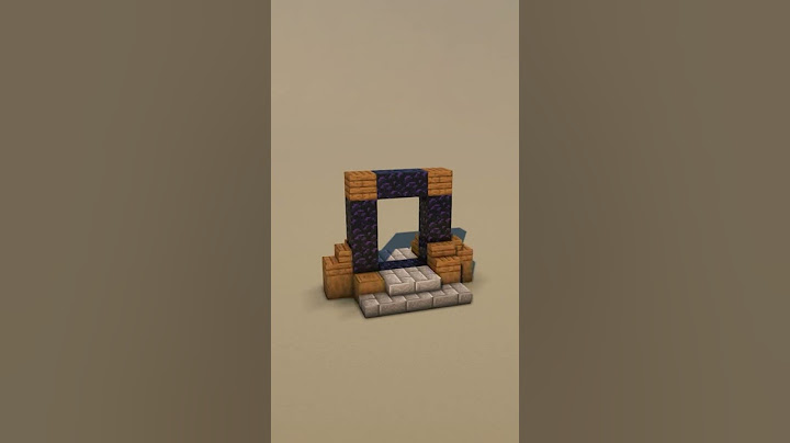 How to Build a Medieval Nether Portal in Minecraft #short
