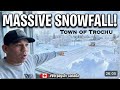 Trochu,Alberta | Heavy Snowfall |4K |Home | Work December Canada | Relaxing Sounds #Verpagstv canada