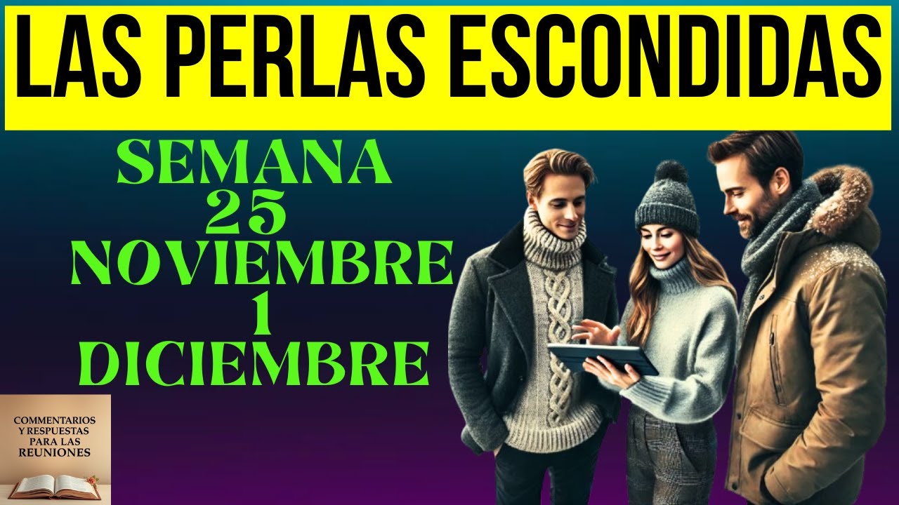 Comentarios De Perlas Escondidas De Esta Semana www.youtube.com