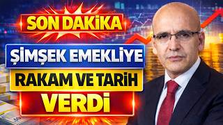 Breaking News Şimşek Gives Number And Date For Retirement Payments