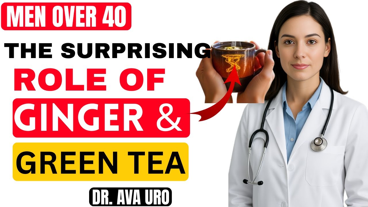Prostate, Performance & Longevity The Surprising Role of Ginger & Green Tea.| DR.AVA