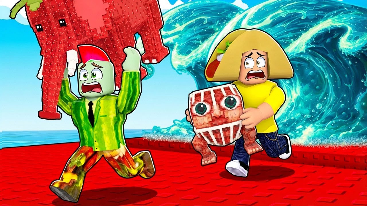 Red De Brainrots Van De Mega Golf... In Robox!