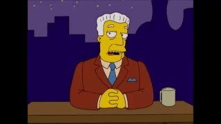 Kent Brockman Dice Una Groseria - Los Simpson