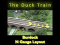 The Duck Train at Burdock Layout  #trains #ducks #modelrailway #shorts