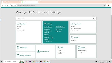 How to change admin password on the EE Smart Hub Pro Smart Hub 4)
