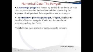 Other Numerical Visualisation