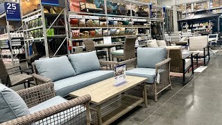 LOWES NEW 2024 OUTDOOR/PATIO FURNITURE & DECORSHOP WITH ME