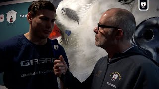 Leo Pföderl Nach Dem Spiel Gegen Die Iserlohn Roosters Am 25.02.2024